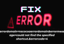 Photo of Errordomain=nscocoaerrordomain&errormessage=could not find the specified shortcut.&errorcode=4