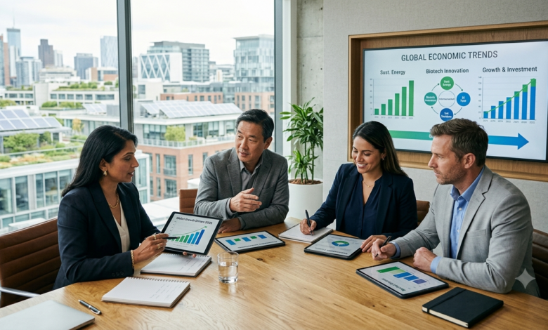 The Business Sectors Driving the Next Phase of Global Economic Growth